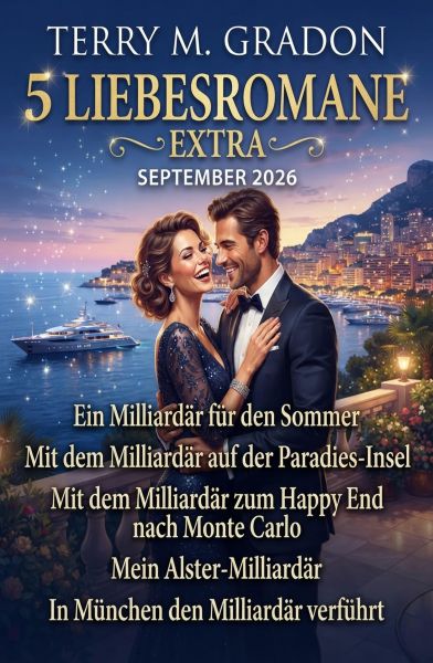 5 Liebesromane Extra September 2026: Mein Alster-Milliardär und andere