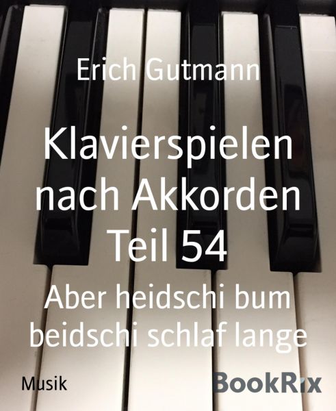 Klavierspielen nach Akkorden Teil 54