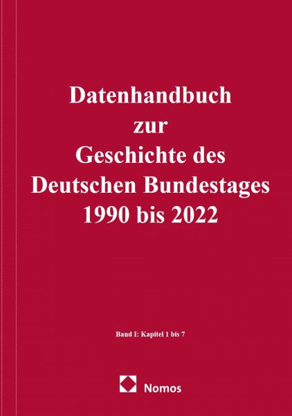 Datenhandbuch zur Geschichte des Deutschen Bundestages 1990 bis 2022