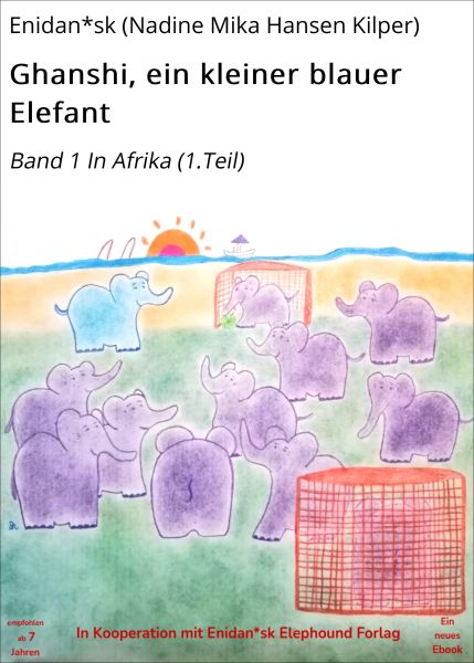 Ghanshi, ein kleiner blauer Elefant